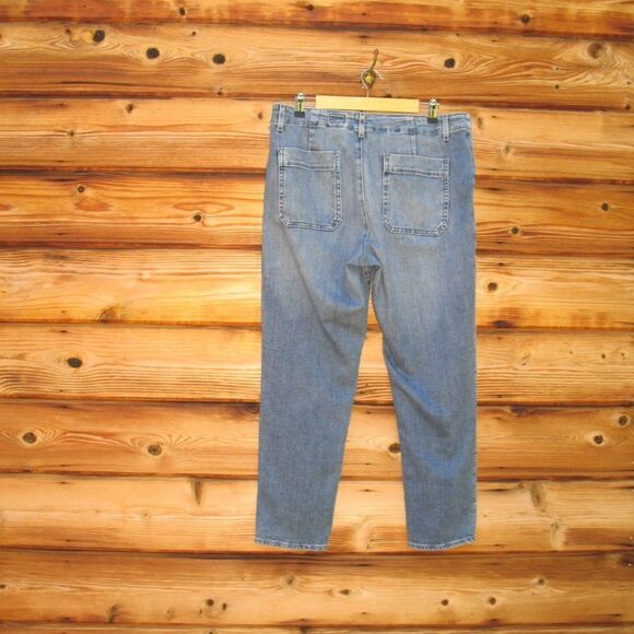 AG Adriano Goldschmied Caden Fatigue Tailored High Waist Cropped Jeans - Picture 5 of 10